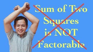 Algebra Factoring a Sum of Two Squares By Completing the Square [upl. by Adnarem]