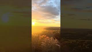 AUTUMN Sunset Vlog at LAPHAM PEAK 2  AUTUMN COLORS 🌅🍂 fall autumn cozy fallambience midwest [upl. by Biernat]