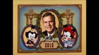 Animaniacs Presidents Song  UPDATED 2015 [upl. by Rudd296]