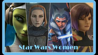 Star Wars Women  Power Ahsoka BoKatan Sabine amp Hera [upl. by Uolyram867]