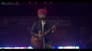 Arijit Singh live performance of jiajanj sripat Singh college 2015 [upl. by Aienahs731]