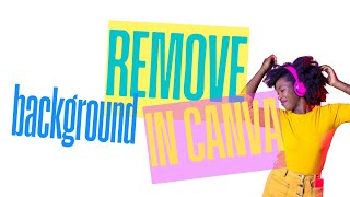 Remove Video Background in Canva [upl. by Raddie]