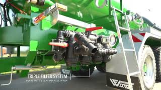 Big Nevada Slurry Spreader Demo [upl. by Naic]