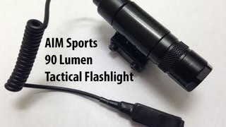 AIM Sports 90 Lumen Tactical Flashlight [upl. by Richarda]