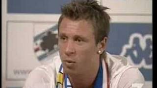 Cassano alla Sampdoria per rinascere [upl. by Berkly]