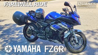 2013 Yamaha FZ6R Farewell Ride  Owners Longterm Review [upl. by Inhoj945]