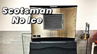 Prodigy Scotsman Ice Machine Not Making Ice  C0530MA1E Two Flash Code [upl. by Dorthea]