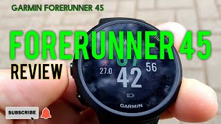 Review do Garmin Forerunner 45 após 1 mês de uso [upl. by Shannah409]