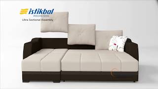 Ultra Sectional Sofa by Sunset International Istikbal [upl. by Rawlinson]