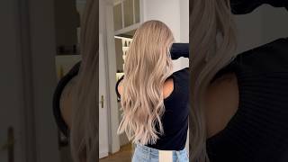 Opalescent Blonde 🩷 AirTouch Highlights airtouch fryzjerwarszawa hairtransformtion hairtok [upl. by Delphina]