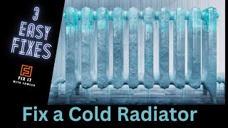 How to Fix a cold radiator  3 easy fixes [upl. by Sonitnatsok]