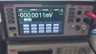 Keithley DMM6500  auto jump touch issue video2 [upl. by Ynafit]