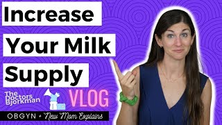 OBGYN  Breastfeeding Mom Shares 4 Tips to Increase You Breastmilk Supply [upl. by Arleyne135]