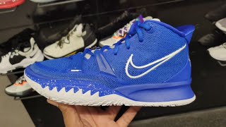 NIKE KYRIE 7 TEAM ROYALWHITE shorts [upl. by Enirhtac]