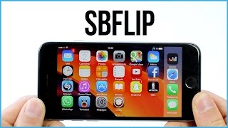 SBFlip  Activer le mode paysage du SpringBoard sur iOS 8 [upl. by Lyssa625]