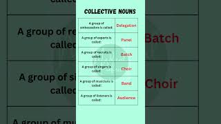 Collective Nouns Examples  Collective Nouns in English englishgrammar shorts [upl. by Nilac]