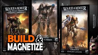 Build amp Magnetize All 3 Cerastus Knights in ONE Model Trigun Warhammer 40k Unboxing [upl. by Sina61]