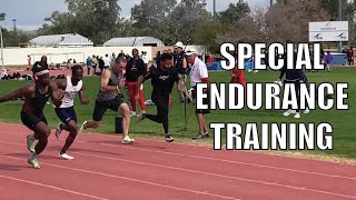 Put In The Work Special Endurance Training To Improve 200 Meter Performance [upl. by Aihseyt]