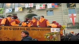 Il Corpo di Guardia del Borgo Vecchio  Carro da getto vincitore  Carnevale Ivrea 2014 [upl. by Nohtanhoj]