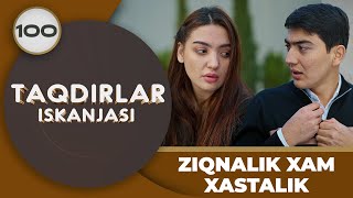 ZIQNALIK XAM XASTALIK quotTaqdirlar Iskanjasiquot 100qism [upl. by Bailie]