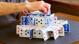 How to Stack Playing Cards  WIRED [upl. by Riegel]