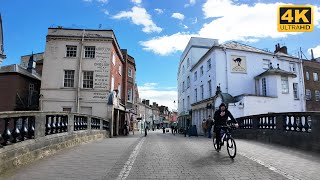 Newbury Town Centre  4K Walking Tour [upl. by Acceber]