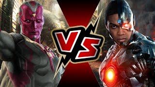 Vision VS Cyborg  BATTLE ARENA [upl. by Ahsel]