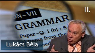 Lukács Béla A magyar nyelv akusztikája  2 rész [upl. by Ordisi725]