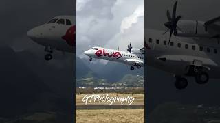 FOJMZ Takeoff to Antsiranana in Madagascar from Reunion Island aviation planespotting airplane [upl. by Llemor]