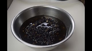 How to prepare black bean for stir fry [upl. by Antonio]