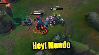 Xiaochaomeng Renekton Mid vs Mundo Eng Sub [upl. by Eittik]