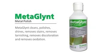 Metaglynt  Metal Polish by Clover Chemicals Ltd [upl. by Conlin]