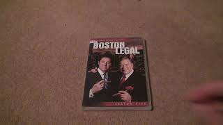 Boston Legal Season 5 DVD Unboxing [upl. by Leiru]