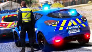 GTALSPDFR ERI  ÉQUIPE RAPIDE DINTERVENTION  MEGANE RS  GENDARMERIE NATIONALE 203 [upl. by Cull828]