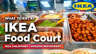 Food Tour of IKEA RESTAURANT Philippines  Budget Eats at the LARGEST Ikea in the World [upl. by Elson77]