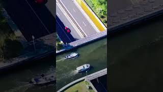 This Amazing Water Bridge in the Netherlands  World Halfway Day 2023 [upl. by Acysej]