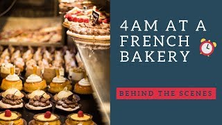 Behind the scenes at a French bakery [upl. by Snilloc]