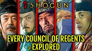 8 Every Council of Regents In Shogun  Explored In Detail [upl. by Brouwer]