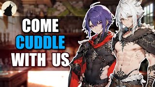 MM4F Your Familiars Convince You to Cuddle With Them 👬 Poly ASMR Roleplay Seidyr [upl. by Htims346]