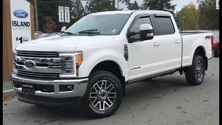 2019 Ford F350 Lariat FX4 Ultimate Diesel V8 SuperCrew Review Island Ford [upl. by Adekam]