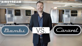 Comparing the Airstream Bambi and Caravel [upl. by Negyam375]