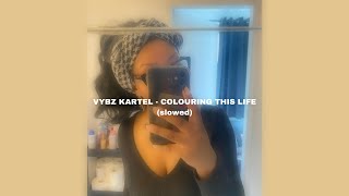 VYBZ KARTEL  COLOURING THIS LIFE slowed [upl. by Lehrer661]