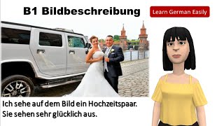 Prüfung B1 Bildbeschreibung 4 Bilder وصف الصورة B1 امتحان [upl. by Ikairik331]