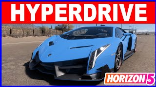 Forza Horizon 5 HYPERDRIVE Forzathon Daily Challenges Earn 5 Stars at Speed Traps European Hypercar [upl. by Eniamret]