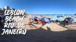 360 Video Leblon Beach Rio De Janeiro [upl. by Milford331]