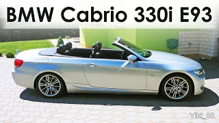 BMW Cabrio 330i E93 200kW silver metalic M packet [upl. by Cecilius]