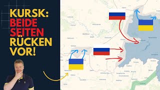 Kursk BEIDE Seiten rücken vor Ukraine Lagebericht 358 und QampA [upl. by Adnomar]