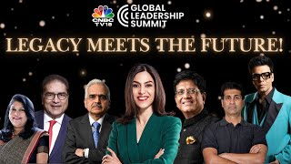 LIVE Celebrating 25 Years of CNBC TV18 Global Leadership Summit On Indias Economic Future [upl. by Enirahtak]