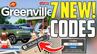 ⚠️FRESH⚡CODES⚠️GREENVILLE ROBLOX CODES 2024  GREENVILLE CODES 2024 [upl. by Yanttirb]