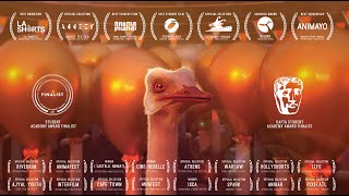 The Ostrich politic  Animation Short Film 2018  GOBELINS [upl. by Nisay]